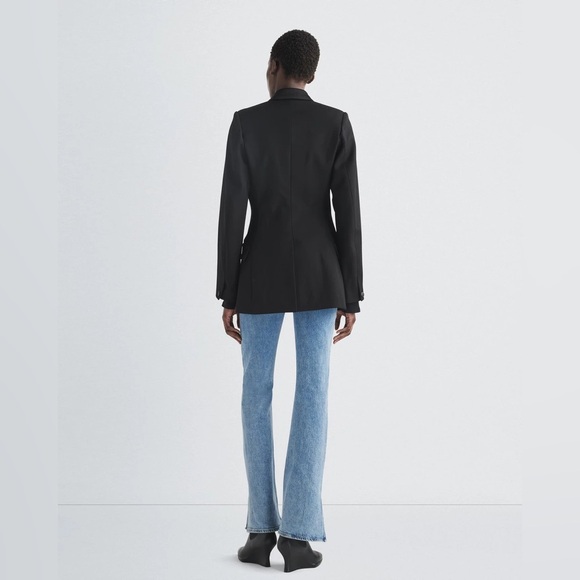 Rag & Bone Laurence Virgin Wool Blazer in Black - Picture 6 of 10